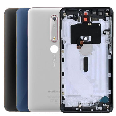 [With Camera Lens] Nokia 6.1 (TA-1043) Back Rear Housing Frame - Polar Tech Australia