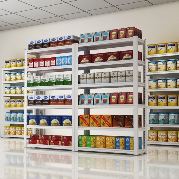 Load image into Gallery viewer, [0.8M Long] Tall Adjustable Metal Garage Shelving Unit Storage Shelves Steel Rack Warehouse Racking - Polar Tech Australia
