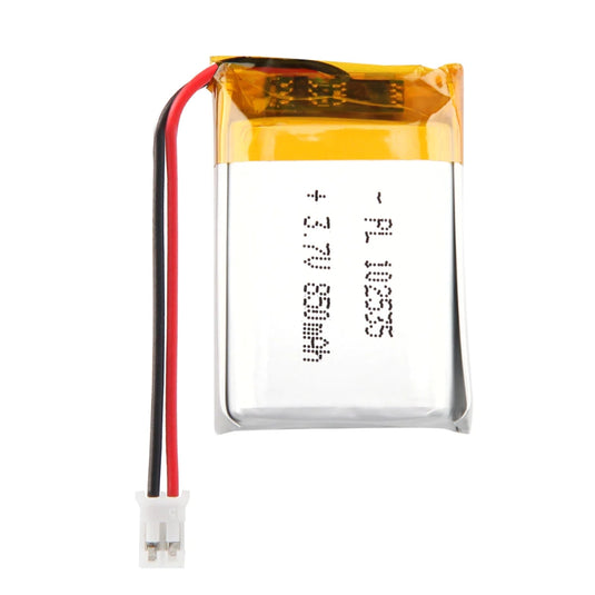 [PH2.0-JST Connector][102535] Universal 850mAh 3.7V Rechargeable Li-Ion Lithium Polymer Battery - Polar Tech Australia