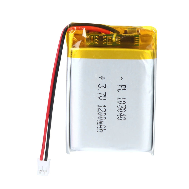 Load image into Gallery viewer, [PH2.0-JST Connector][103040] Universal 1200mAh 3.7V Rechargeable Li-Ion Lithium Polymer Battery - Polar Tech Australia
