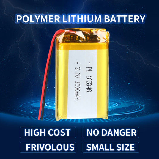[PH2.0-JST Connector][103048] Universal 1500mAh 3.7V Rechargeable Li-Ion Lithium Polymer Battery - Polar Tech Australia