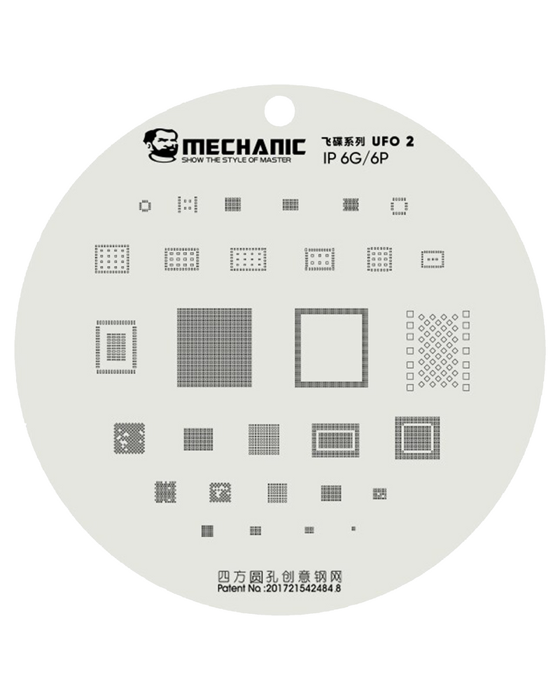 Load image into Gallery viewer, [Mechanic] [Stencil] iPhone 6 To 13 Series UFO Series BGA Reballing Stencil Full Set - Polar Tech Australia
