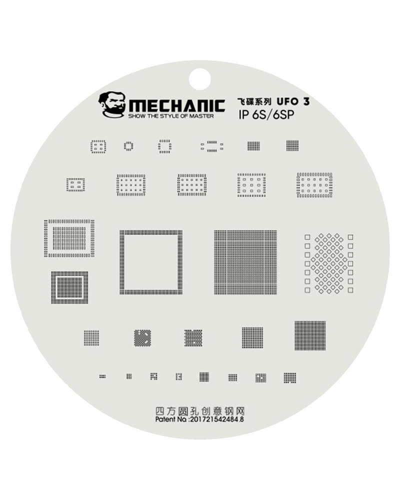 Load image into Gallery viewer, [Mechanic] [Stencil] iPhone 6 To 13 Series UFO Series BGA Reballing Stencil Full Set - Polar Tech Australia
