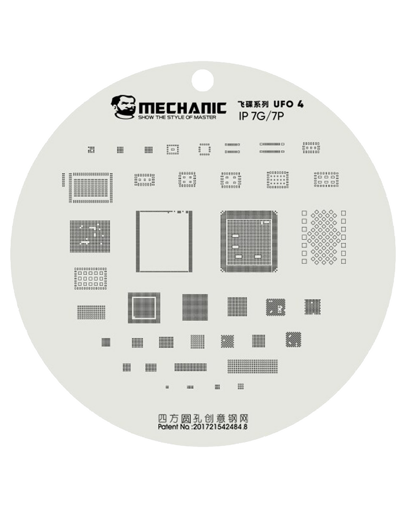 Load image into Gallery viewer, [Mechanic] [Stencil] iPhone 6 To 13 Series UFO Series BGA Reballing Stencil Full Set - Polar Tech Australia
