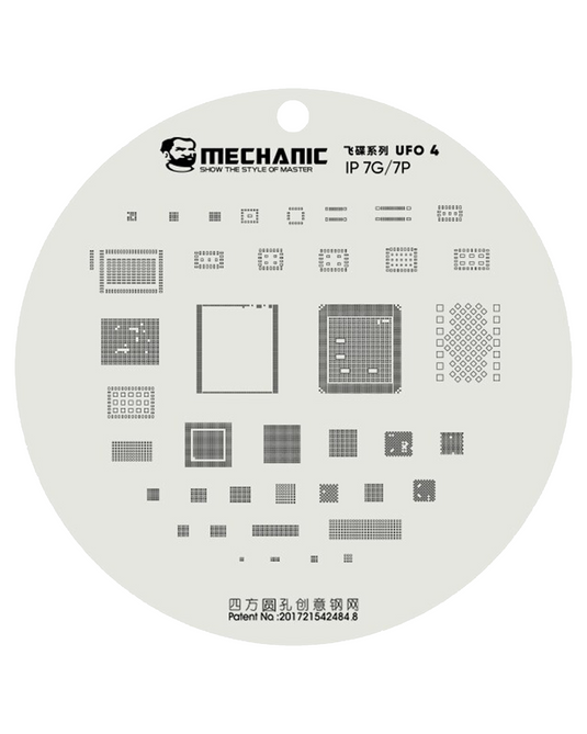 [Mechanic] [Stencil] iPhone 6 To 13 Series UFO Series BGA Reballing Stencil Full Set - Polar Tech Australia