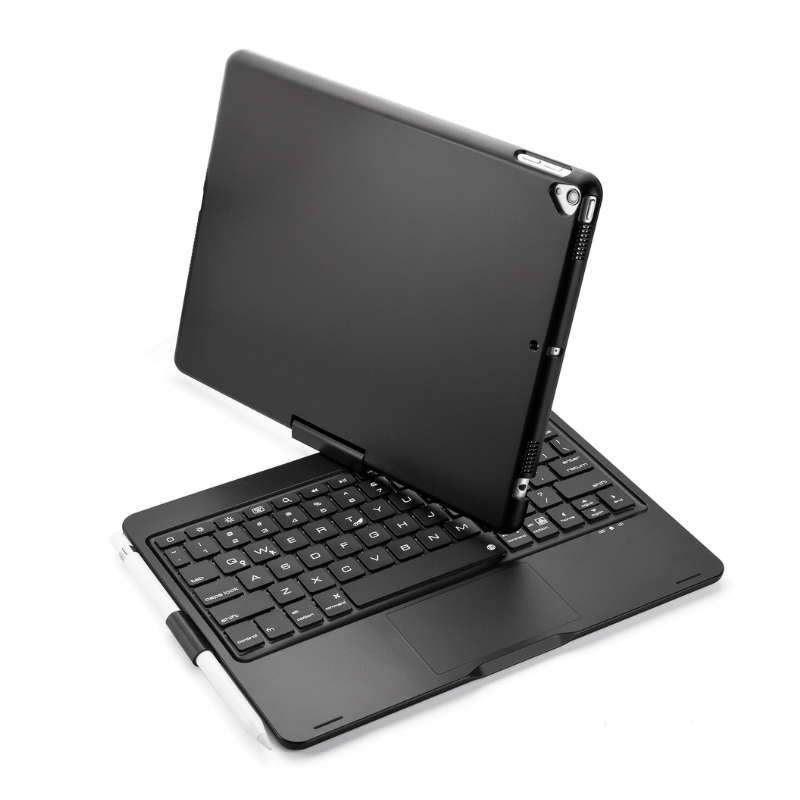 Cargue la imagen en el visor de la galería, 360 Degree Rotating Wireless Touchpad Keyboard Cover Case for iPad 10“/11” 10/11th Gen 2022/2025 - KIBO
