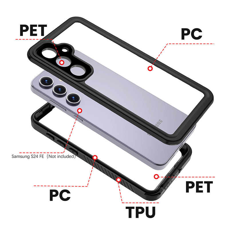 Chargez l&#39;image dans la visionneuse de la galerie, [FS Series] Samsung Galaxy S24 FE (SM-S721) - Redpepper IP68 Waterproof Heavy Duty Tough Armor Case - Polar Tech Australia
