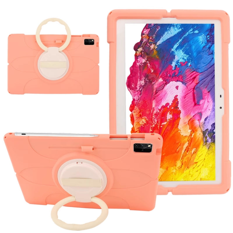Chargez l&#39;image dans la visionneuse de la galerie, Lenovo Idea Tab Pro 12.7&quot; 2025 (TB373FU/TB375FC) - Soft Silicone 360° Rotating Wristband Stand Shockproof Case - Polar Tech Australia
