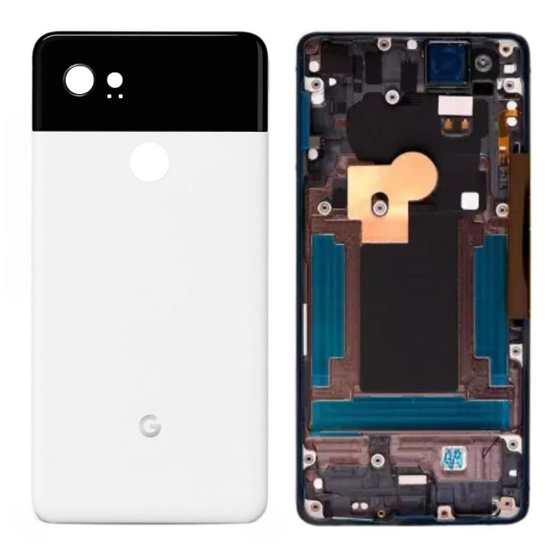 Cargue la imagen en el visor de la galería, [With Camera Lens] Google Pixel 2 XL (G011C) Back Housing Frame - Polar Tech Australia
