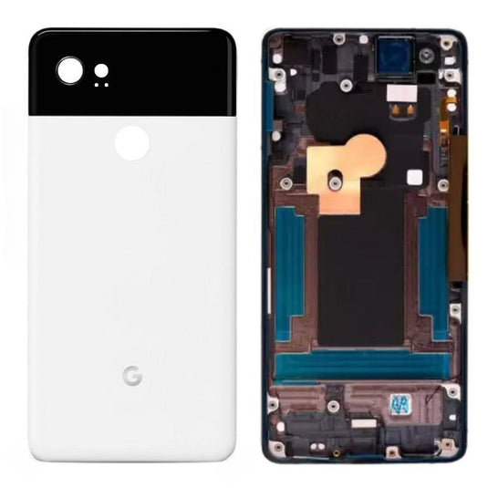 [With Camera Lens] Google Pixel 2 XL (G011C) Back Housing Frame - Polar Tech Australia