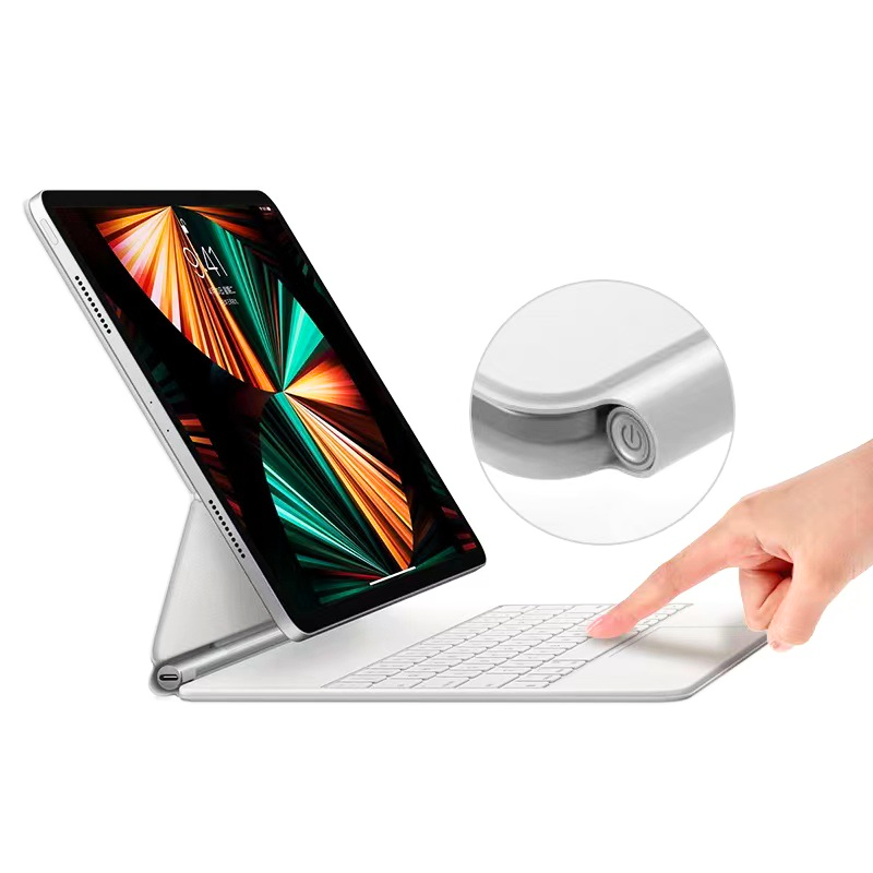 Cargue la imagen en el visor de la galería, Apple iPad Pro 11-inch 1st/2nd/3rd/4/5th Gen (2018/2020/2021/2022/2024) Smart Wireless Trackpad Keyboard Flip Case With Backlit - Polar Tech Australia
