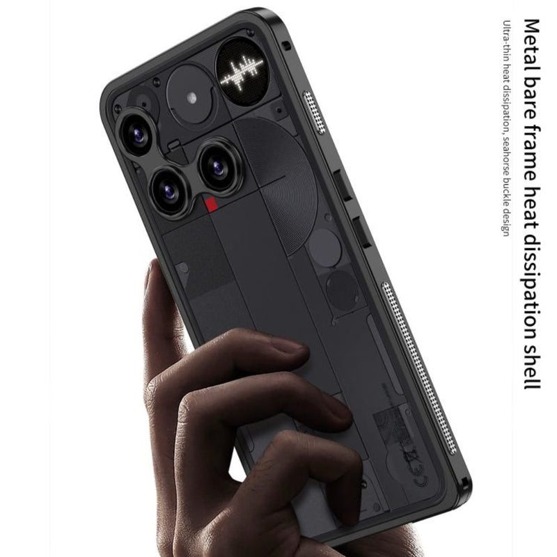Load image into Gallery viewer, Nothing Phone (3) - Metal Frame Heat Dissipation Phone Case with Camera Guard Ring - Polar Tech Australia
