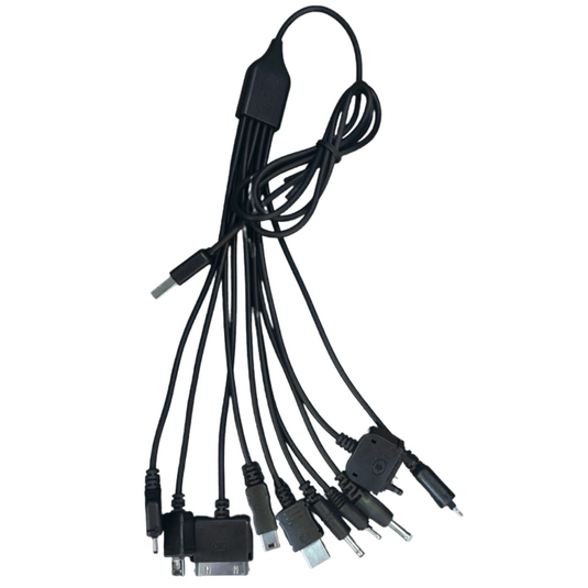 10 in 1 Charging Cable for Nokia, Motorola, Sony Ericsson, Samsung, LG