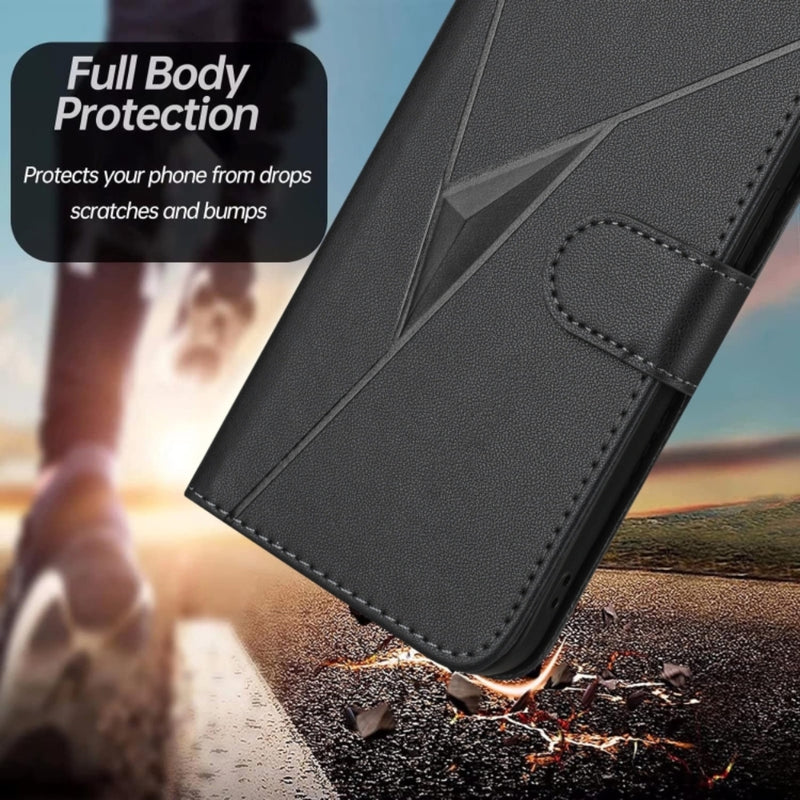 Cargue la imagen en el visor de la galería, OnePlus 9 - PU Leather Magnetic Flip Wallet Phone Case
