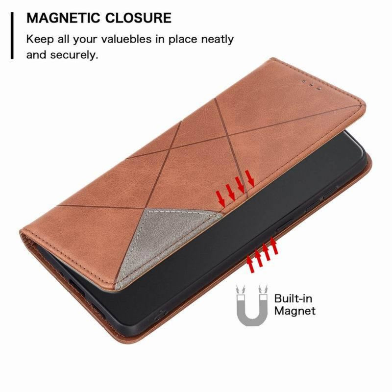 Load image into Gallery viewer, Nokia G11 / G21 - Rhombus Texture Magnetic Leather Phone Case
