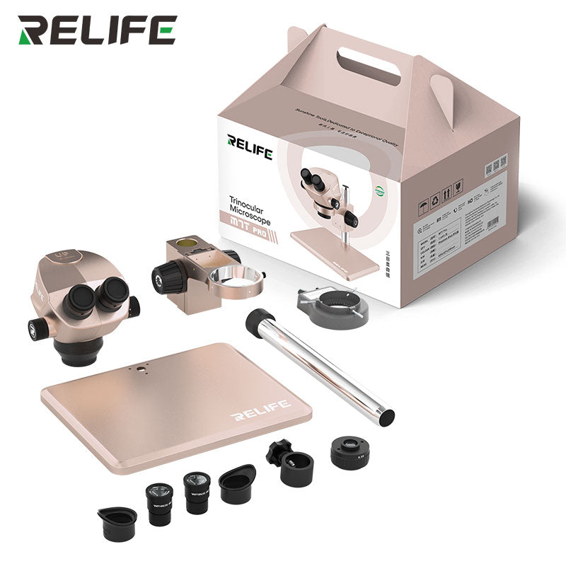 Load image into Gallery viewer, [RL-M7T Pro-B11] RELIFE Trinocular HD Microscope - Polar Tech Australia
