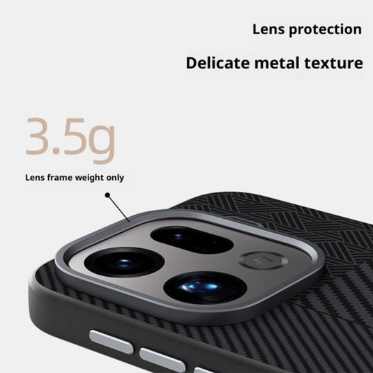 [Magsafe Compatible] OPPO Find X9 Pro - Carbon Fiber Series 6D Micro Relief MagSafe Phone Case