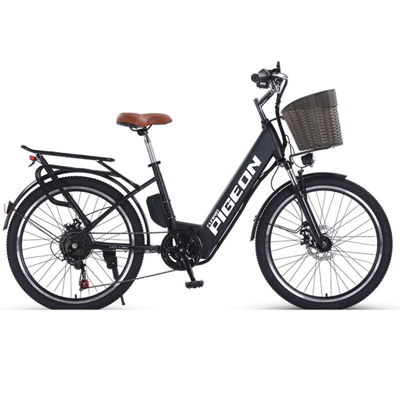 Cargue la imagen en el visor de la galería, Flying Pigeon 350W 24 inch Wheel Type High Power Long Range Electric Bike Bicycle
