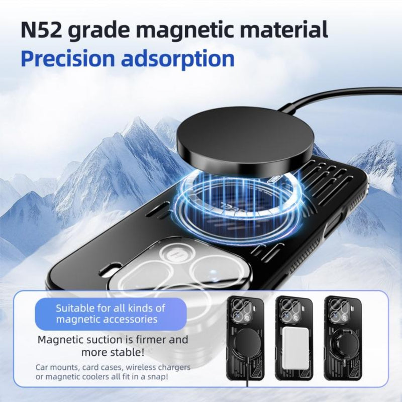 Cargue la imagen en el visor de la galería, OPPO Find X9 Pro - Magsafe Heat Sink Cooling Phone Case
