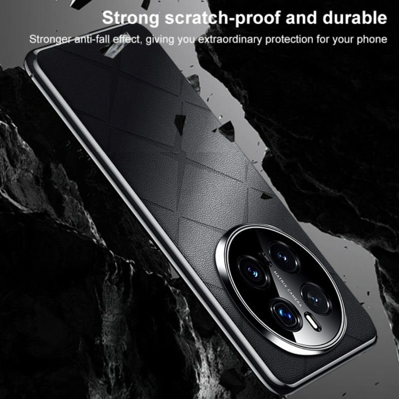 Load image into Gallery viewer, Honor Magic7 (PTP-AN00) - Plain Leather PC Phone Case
