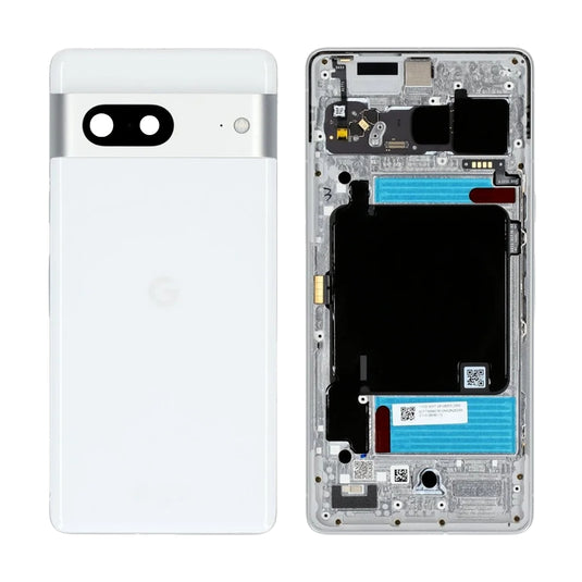 Google Pixel 7 (GVU6C) - Rear Back Frame Housing Assembly With Camera Lens