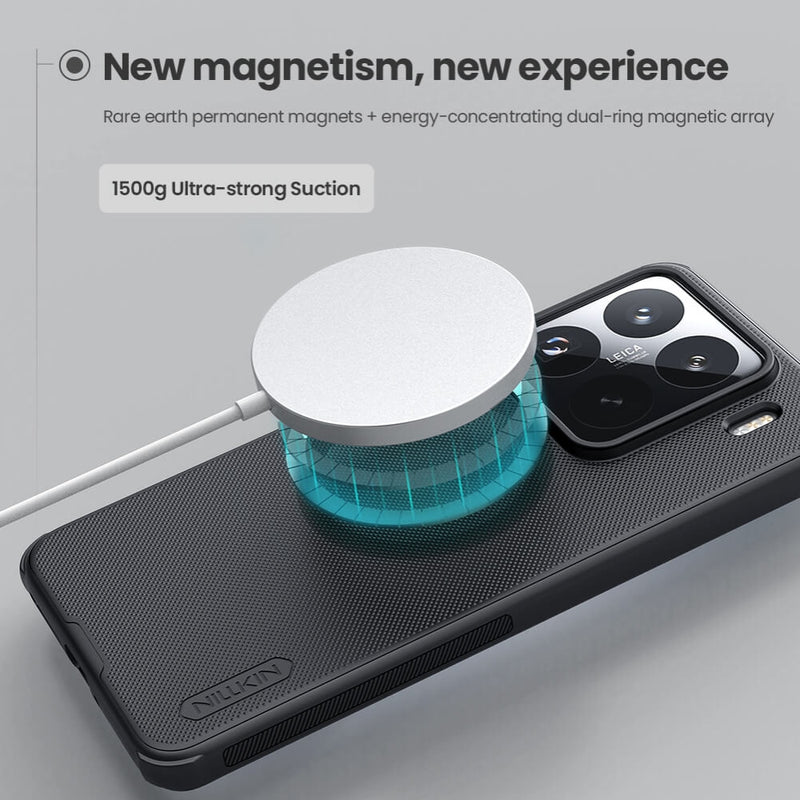 Cargue la imagen en el visor de la galería, [Magsafe Compatible] Xiaomi Mi 14 - Nillkin Super Frosted Shield Pro Magnetic Matte Cover Case - Polar Tech Australia
