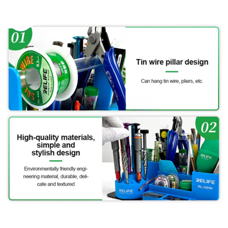 Load image into Gallery viewer, [RL-001H] Rotatable Storage Box Tools Accessories Placement Rack - Polar Tech Australia
