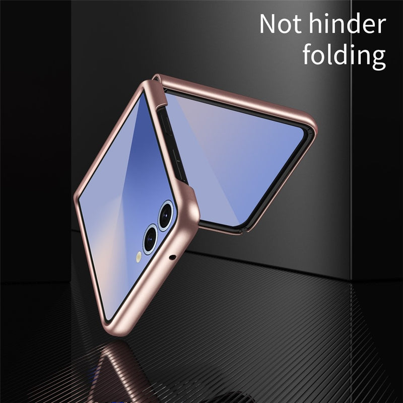 Chargez l&#39;image dans la visionneuse de la galerie, Samsung Galaxy Z Flip7 5G - Skin Feel Electroplating PC Shockproof Phone Case

