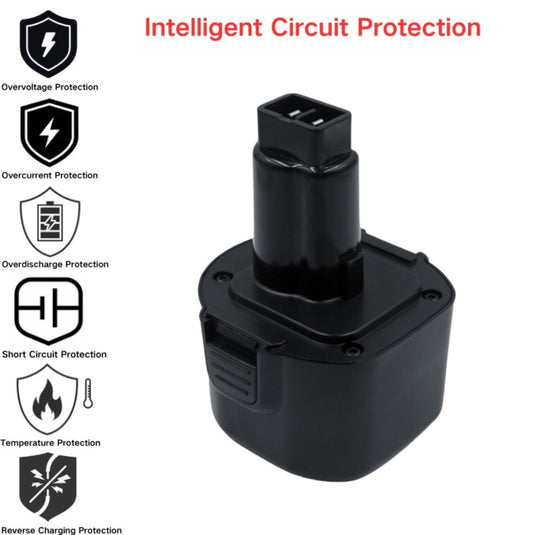 [PS120] Black & Decker / Dewalt DW9062 DW9052 DW9061 (9.6V) - Replacement Electrical Tool Li-ion Battery - Polar Tech Australia