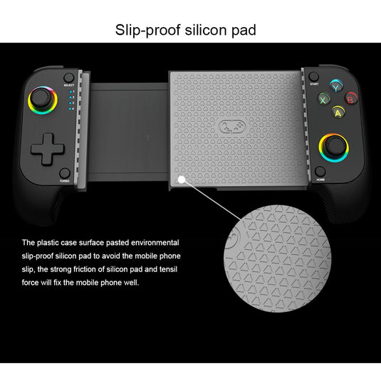 Switch Multi-Function Bluetooth Wireless Game Controller, Compatible with Android/iOS, Dual Vibration, 6-Axis Gyro, Turbo Function