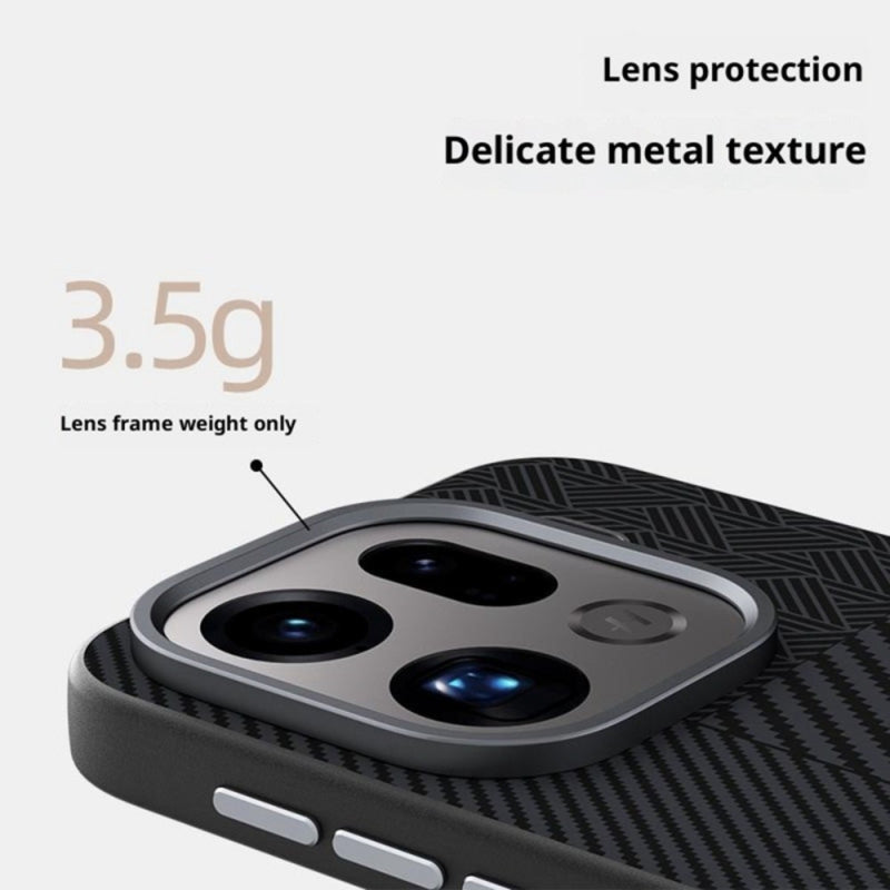 Load image into Gallery viewer, [Magsafe Compatible] OPPO Find X9 - Carbon Fiber Series 6D Micro Relief MagSafe Phone Case
