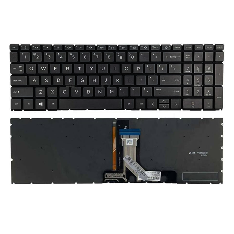 Chargez l&#39;image dans la visionneuse de la galerie, HP 17-CN 17-CP 17S-CU 470 G8 TPN-L140 TPN-L139 Series - Laptop Keyboard With Back Light US Layout - Polar Tech Australia
