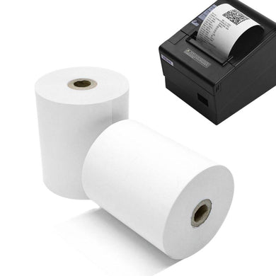 [10/20/32 Rolls][80x80mm/46M] Bulk Universal Thermal Receipt Cash Register POS System Paper Roll