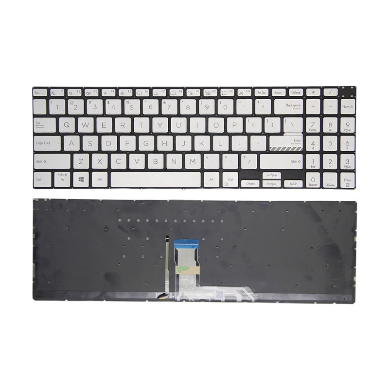 Cargue la imagen en el visor de la galería, Asus VivoBook 15 M3500 / M3500QA / M7600 / M6500 / K3500 / X3500 Series - Keyboard With Back Light US Layout Replacement Parts
