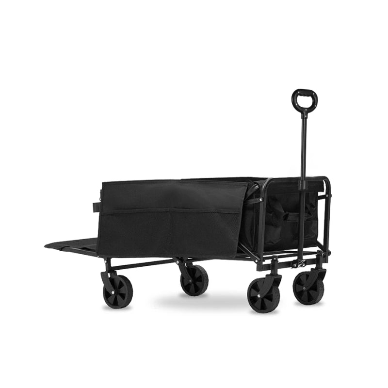 Chargez l&#39;image dans la visionneuse de la galerie, Extender Folding Cart Outdoor Extra Long Utility Large Capacity Wagon Cart Camping Picnic Trolley Beach Collapse Folding Cart - Polar Tech Australia
