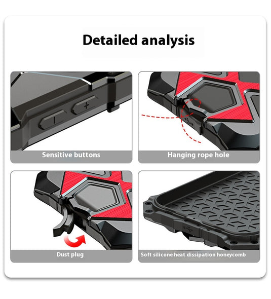 [Military-Grade Protection] [Metal Frame Bumper] Apple iPhone 16 / 16 Plus / 16 Pro / 16 Pro Max - Heavy Duty Shockproof Series Phone Case - Polar Tech Australia