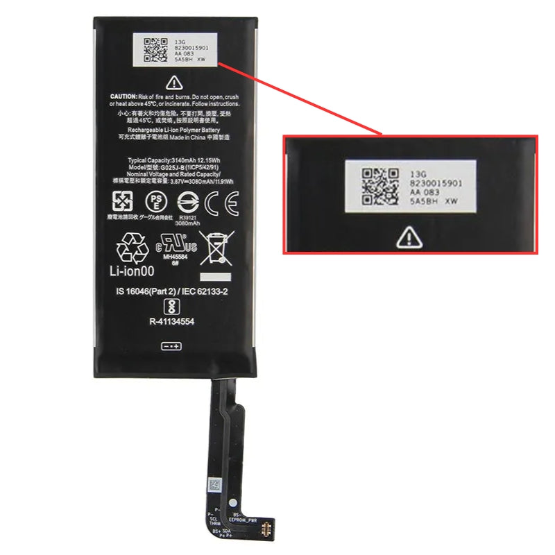 Load image into Gallery viewer, [G025J-B] Google Pixel 4A (G025J) Replacement Battery - Polar Tech Australia

