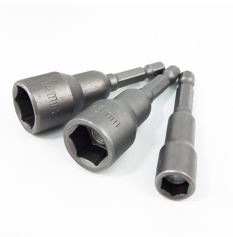 Cargue la imagen en el visor de la galería, [12 in 1] Magnetic Suction Imperial &amp; Metric Hex Shank Nut Setter Driver Drill Bit Socket Set
