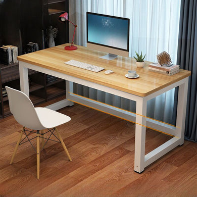Rectangular Modern Simple Wood Style Office Home Computer Study Desk - Polar Tech Australia
