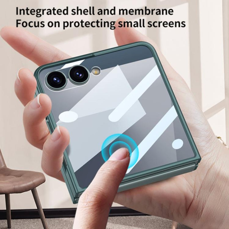 Chargez l&#39;image dans la visionneuse de la galerie, Samsung Galaxy Z Flip7 5G - Integrated Ultra-thin Wristband Holder Phone Case
