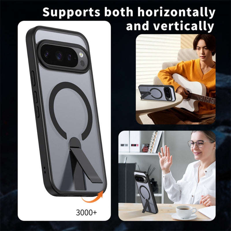 Load image into Gallery viewer, Google Pixel 10 / 10 Pro - TPU + PC MagSafe Phone Case with Fold Holder
