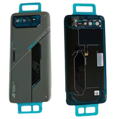 [With Camera Lens] Asus Rog Phone 6D - Back Rear Replacement Glass Panel Cover - Polar Tech Australia