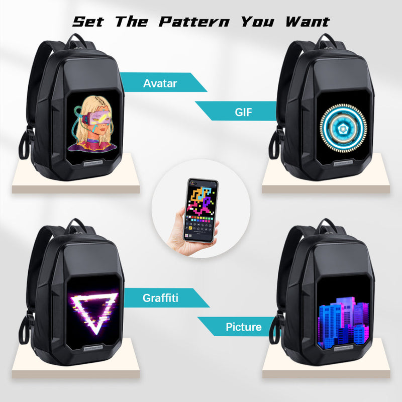 Load image into Gallery viewer, Divoom Cyberbag Pixel Art LED Backpack Perfect Gift - Polar Tech Australia
