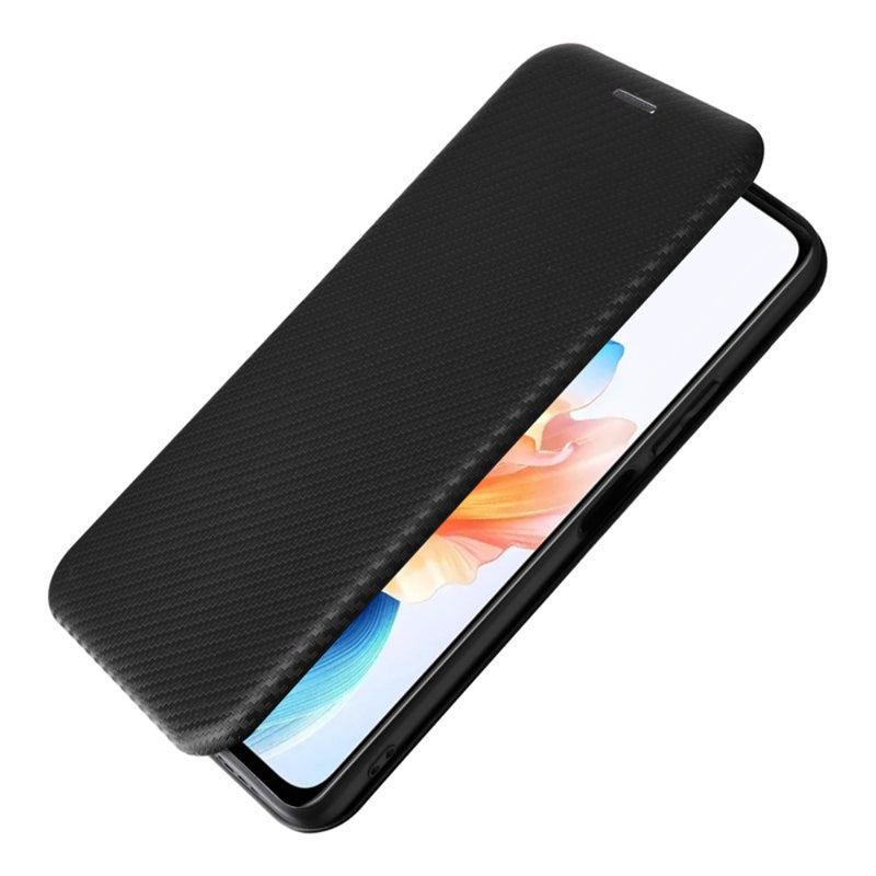 Load image into Gallery viewer, OPPO A79 5G (CPH2557, CPH2553) - Carbon Fiber Texture Flip Leather Phone Case - Polar Tech Australia
