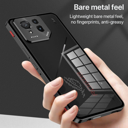 Asus ROG Phone 9 / 9 Pro - Metal Frame Frosted Magnetic Phone Case - Polar Tech Australia