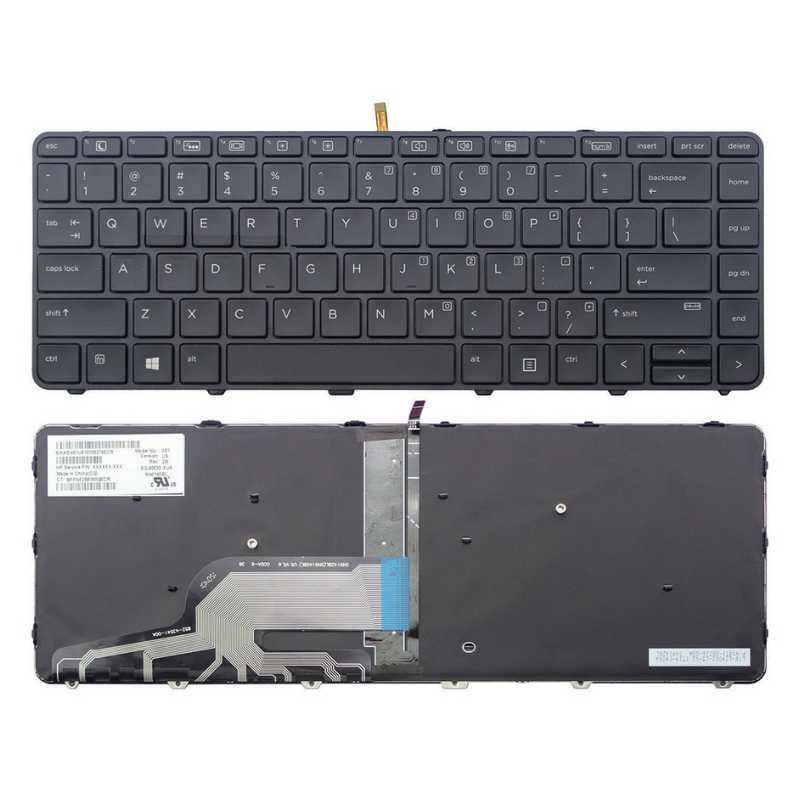 Cargue la imagen en el visor de la galería, HP EliteBook 430 G3 440 G3 445 G3 640 G2 645 G2 440 G4 446 G3 Series - Laptop Keyboard With Back Light US Layout - Polar Tech Australia
