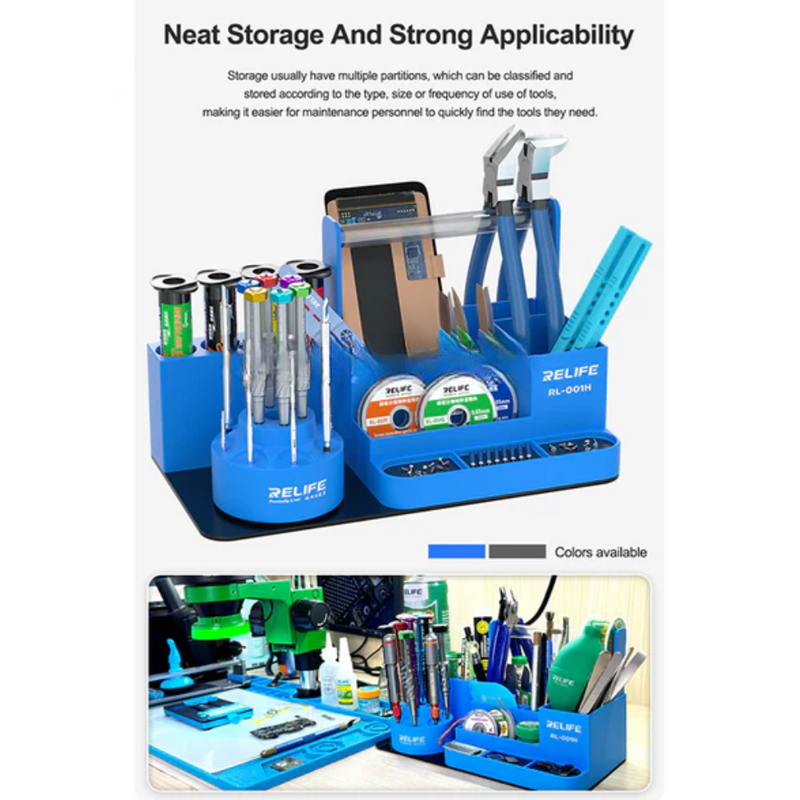 Load image into Gallery viewer, [RL-001H] Rotatable Storage Box Tools Accessories Placement Rack - Polar Tech Australia
