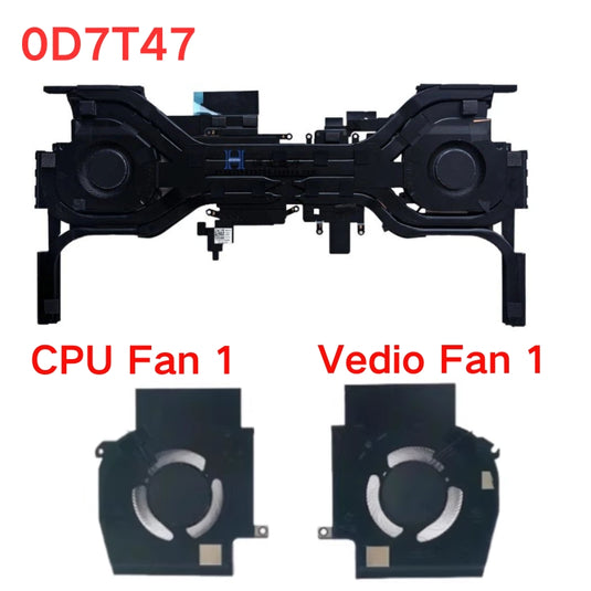 Dell Alienware X16 R1 R2 Series - Laptop CPU & GPU Cooling Fan Cooler - Polar Tech Australia