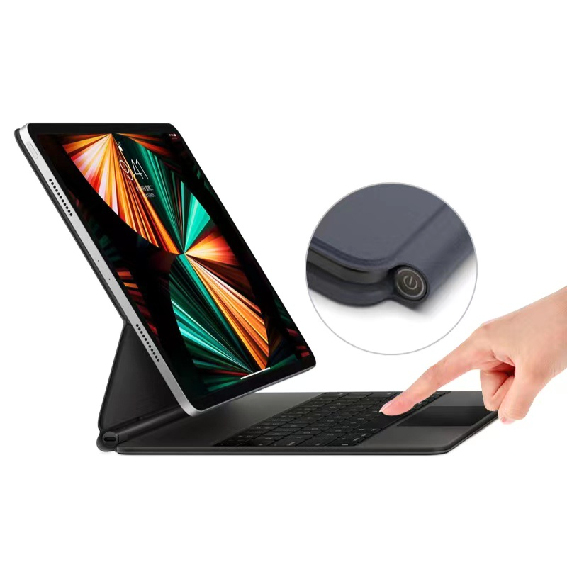 Cargue la imagen en el visor de la galería, Apple iPad Pro 11-inch 1st/2nd/3rd/4/5th Gen (2018/2020/2021/2022/2024) Smart Wireless Trackpad Keyboard Flip Case With Backlit - Polar Tech Australia
