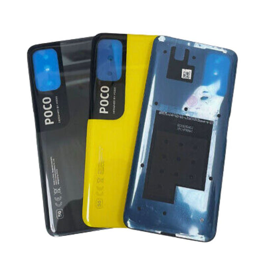 [No Camera Lens] XIAOMI Poco M3 Pro 4G  - Back Rear Battery Glass Panel Cover - Polar Tech Australia
